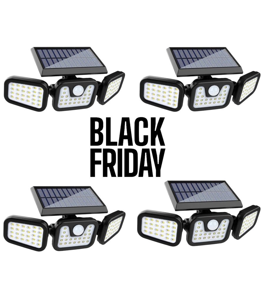 Set 4 lampi 74 Led cu senzor