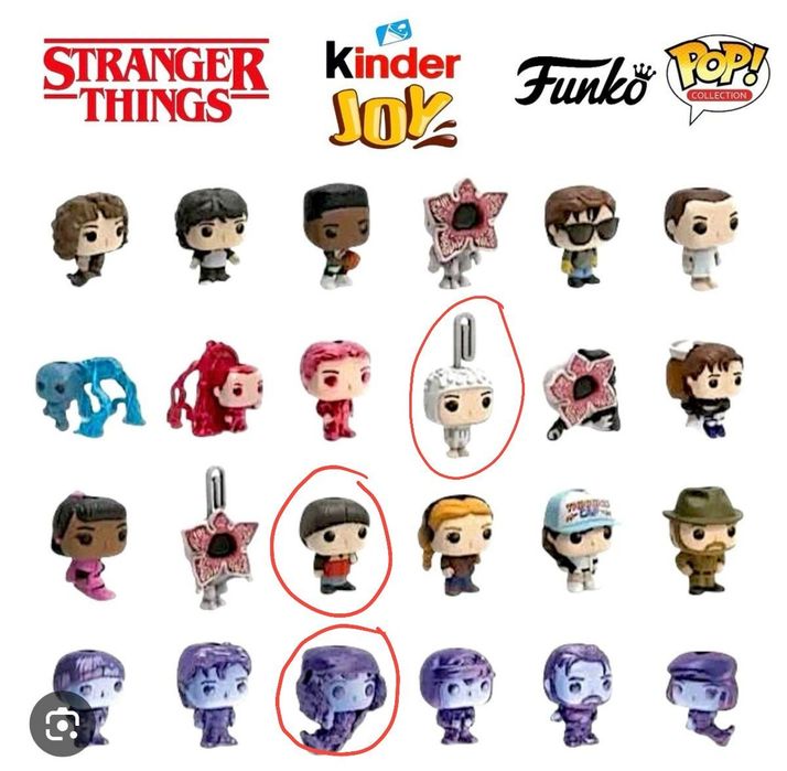 Обмен либо продам фигурки киндер осд