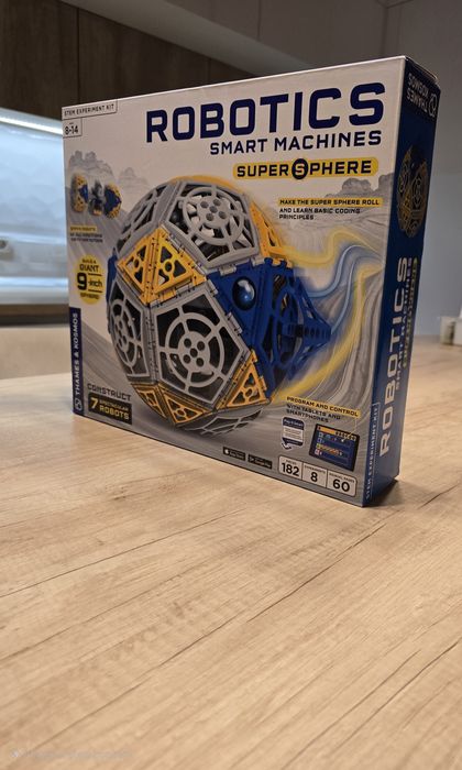 Cadou educațional STEM pentru copii – Kit robotică Super Sphere – nou,