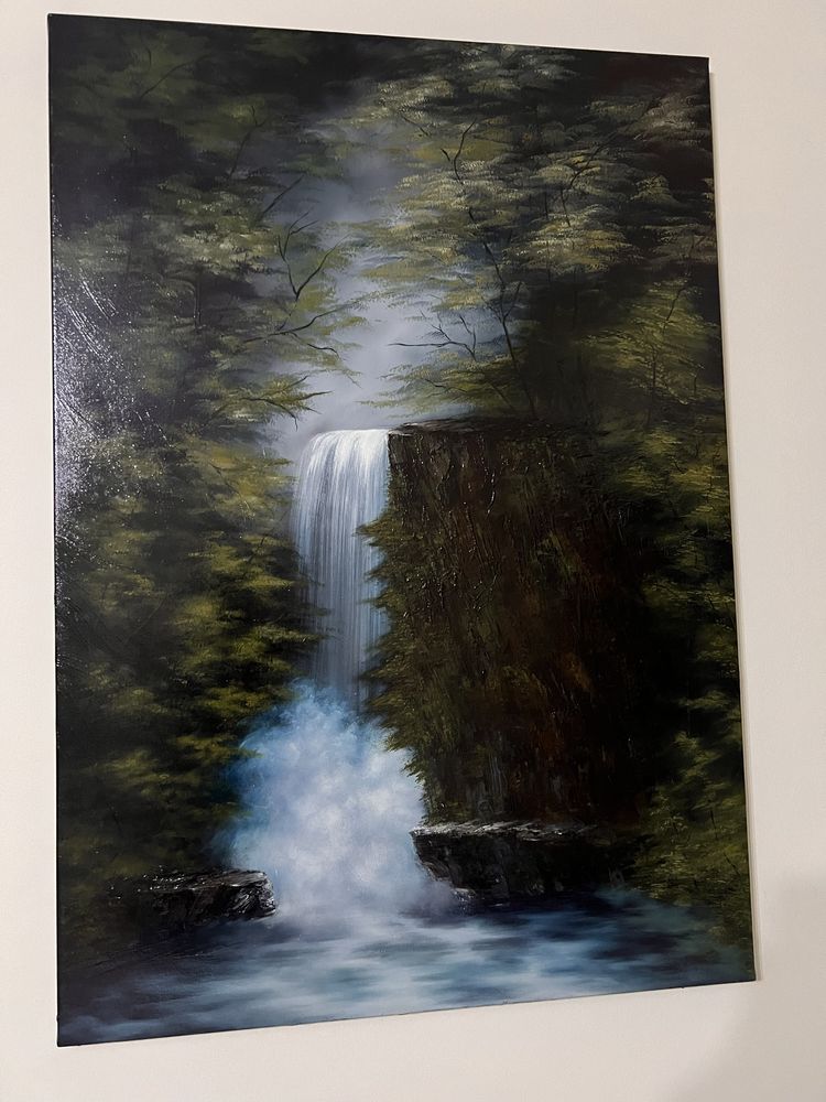 Artă Handmade - Pictură de Peisaj Sublimă