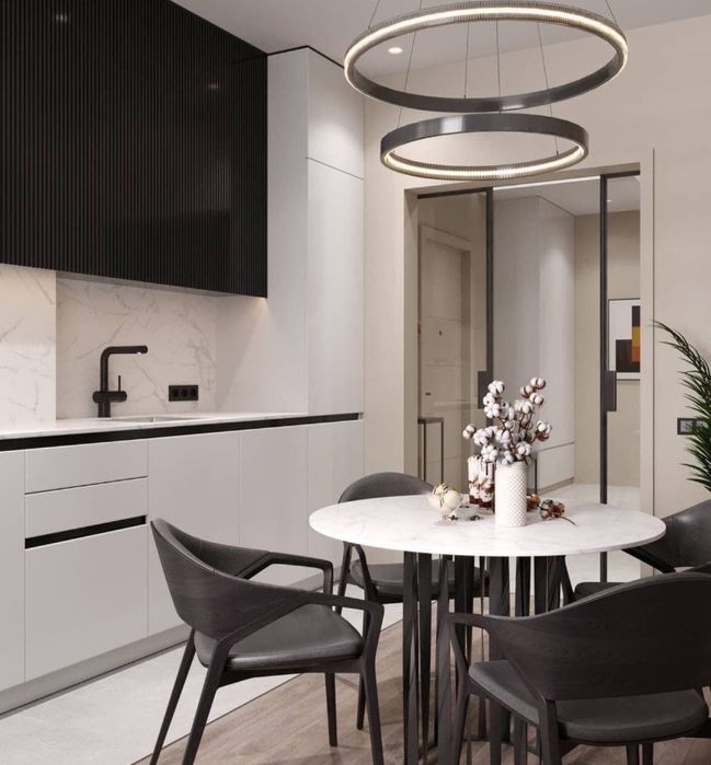 Жк Mirabad avenue-Сдаётся новая 3- ком зквартира с авторским ремонтом!