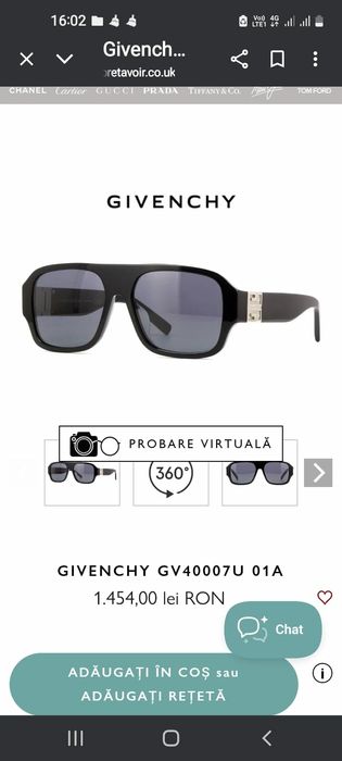 Ochelari soare Givenchy Originali