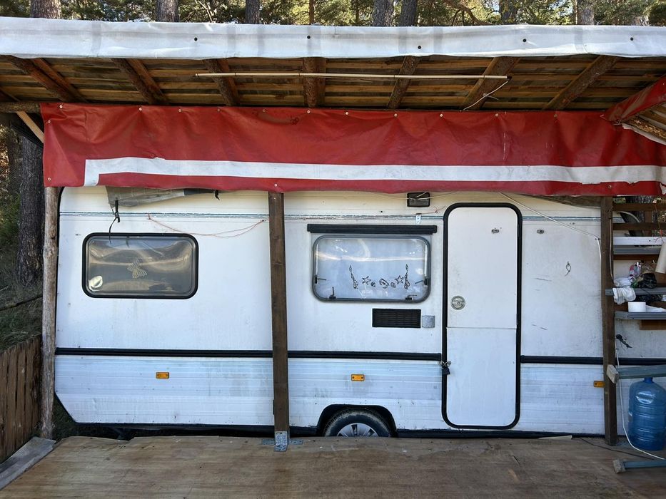 Стационарна каравана 5.50м на яз.Батак