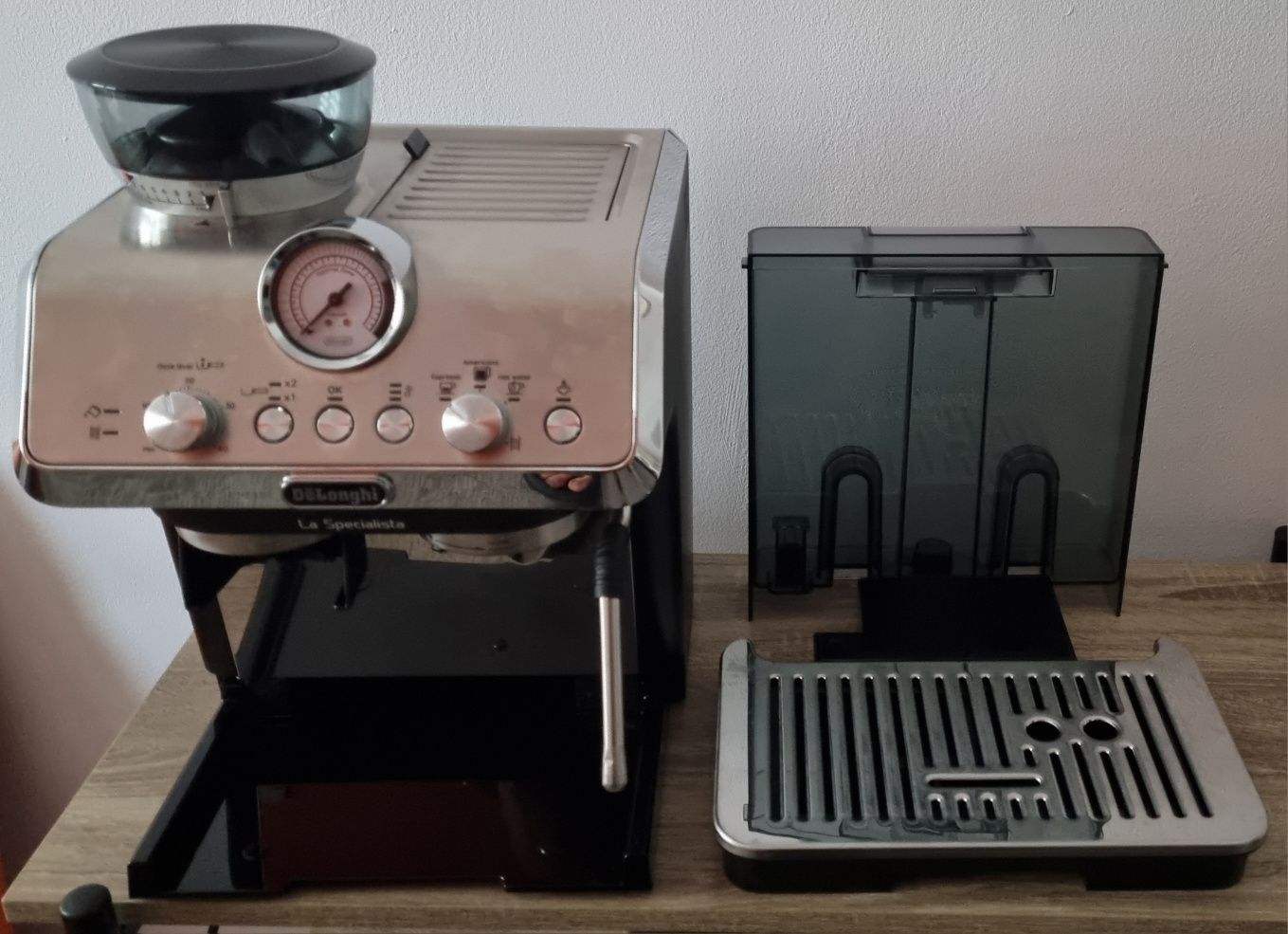 Espressor manual De'Longhi La Specialista ARTE EC9155.MB, 1400 W, 15 b
