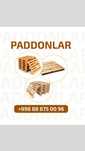 Paddonlar bor har xil razmerda olamiz sotamiz