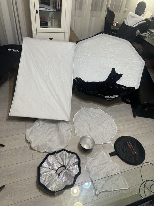 Kit complet softbox reflector