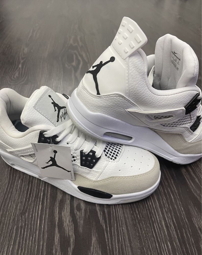 Jordan 4 Retro Military Black Adidasi Sneakers Unisex