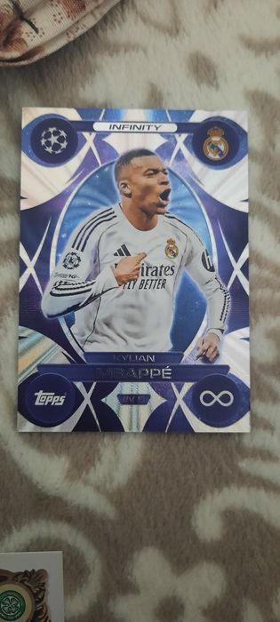 Mbappe infinity match attax 25/25