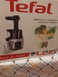 Stircator legume si fructe Tefal 150 W doua trepte de viteza NOU