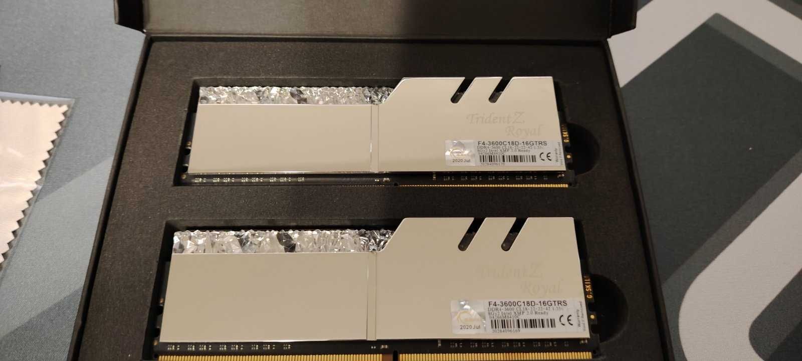 Рам памет G.SKILL Trident Z Royal 16GB (2x8GB) DDR4 3600MHz