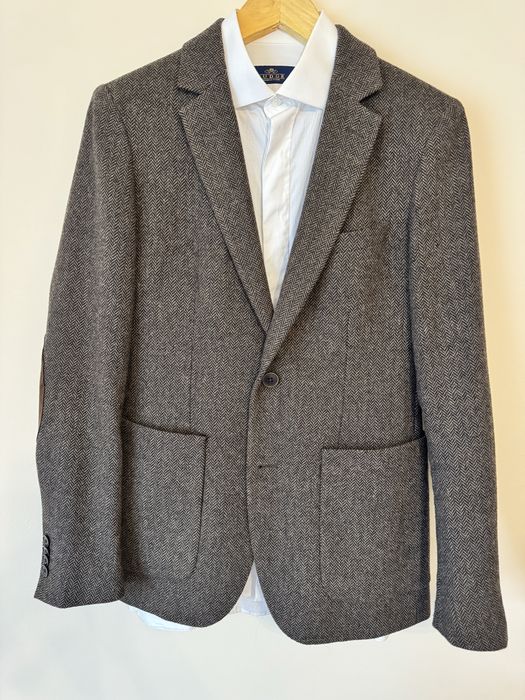 Sacou casual stil britanic marime S slimfit