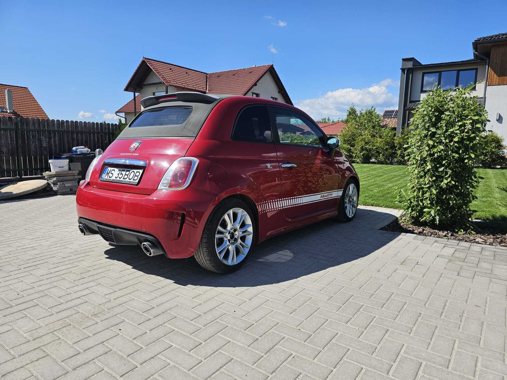 Vand ABARTH 500C Cabrio – Pachet ESSEESSE. Accept schimburi.