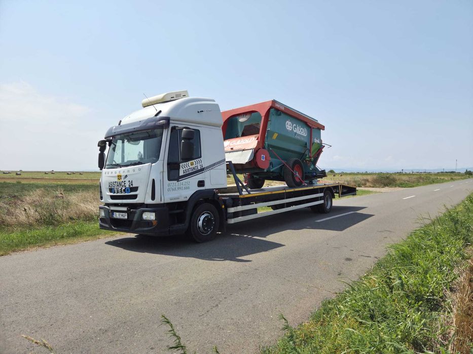 Tractări Tecuci non stop Transport Utilaje