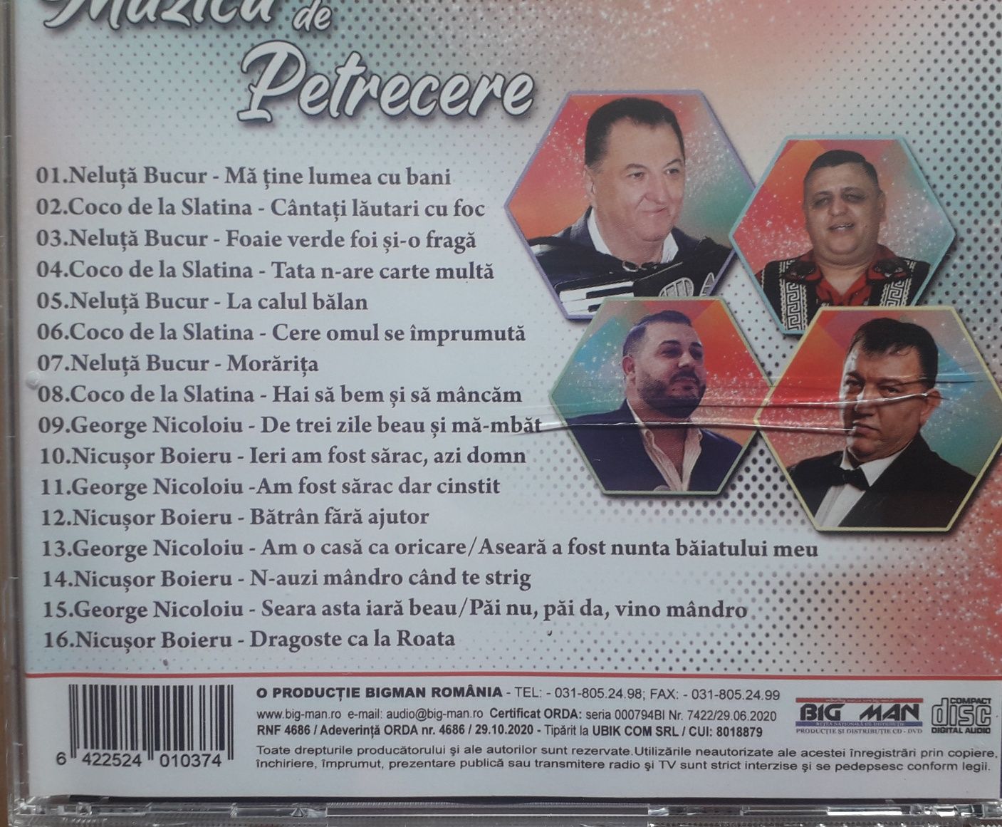 CD - Muzica de petrecere