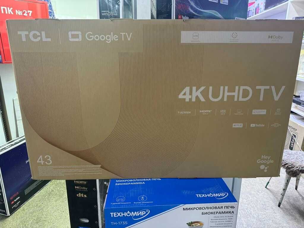 Телевизор TCL 85 4K Smart Tv WebOs С Гарантиями Доставка Бонус