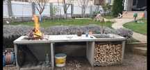 Blat exterior-jardiniere-chiuveta-gratar din beton