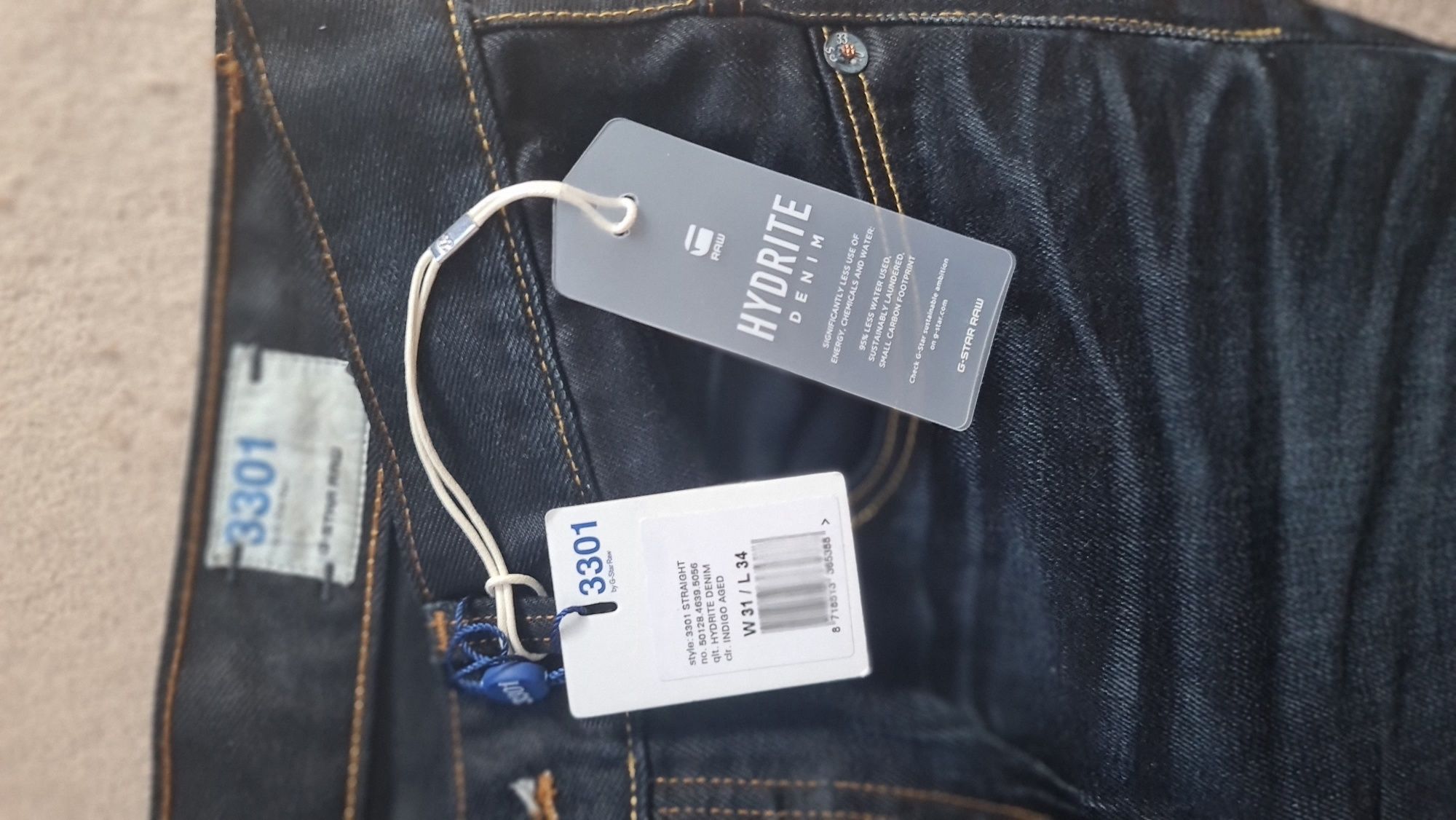 Blugi g-star raw 3301 straight fit