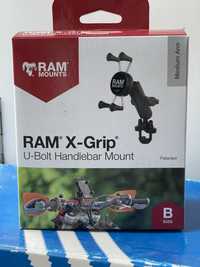 Suport telefon ghidon RAM Mounts X-Grip Moto motocicleta bike lampa