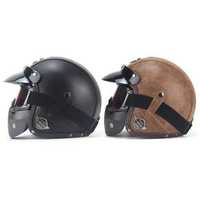 Открытый шлем (мотошлем) Ретро шлем, шлем для чопперов в рассрочку