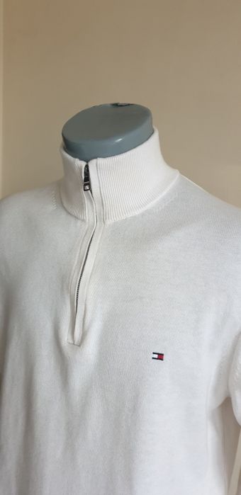 Tommy Hilfiger / Half Zip / L ОРИГИНАЛ! Мъжка Жилетка с 3/4 цип!