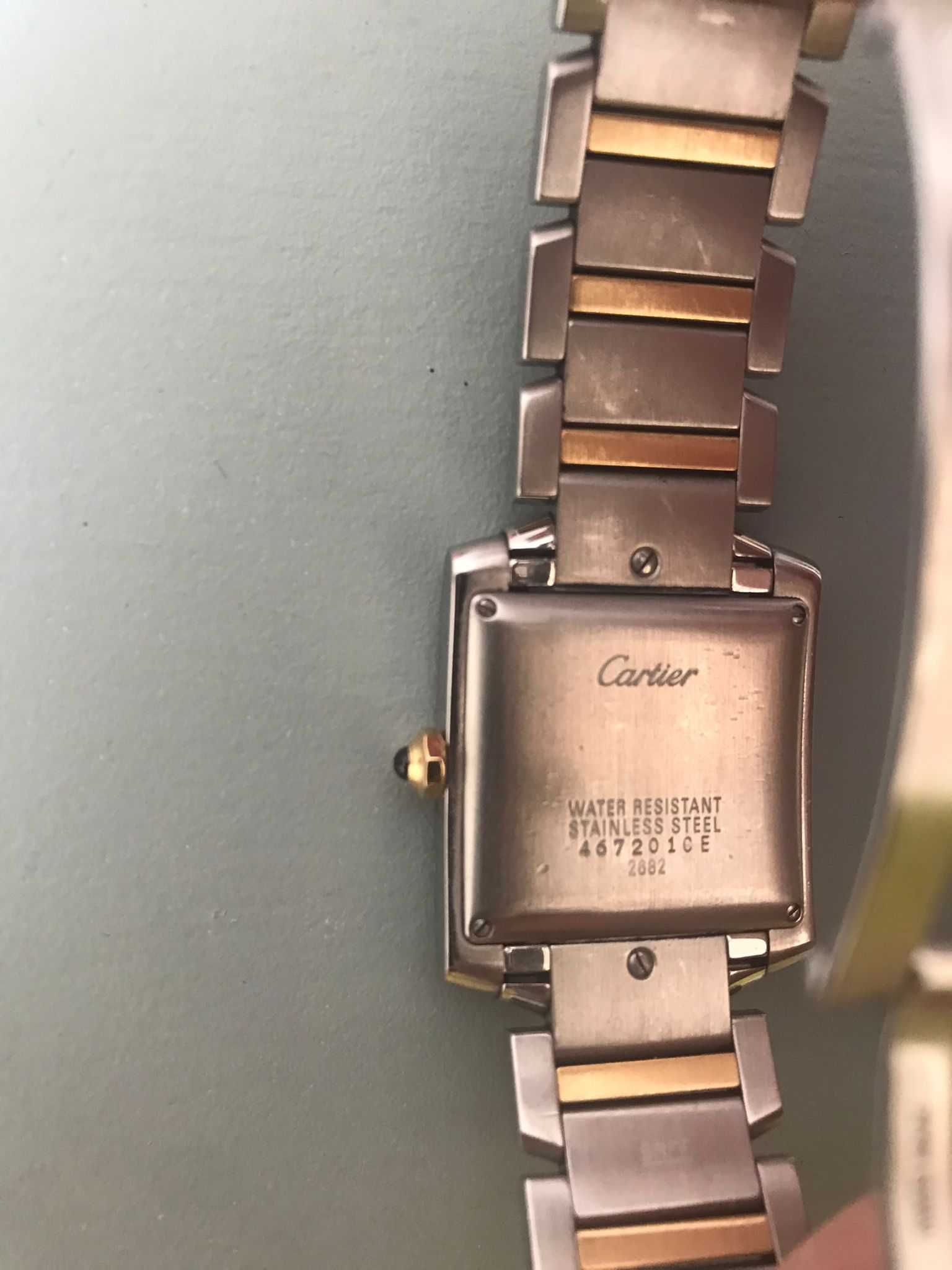 Ceas Cartier Tank Française quartz