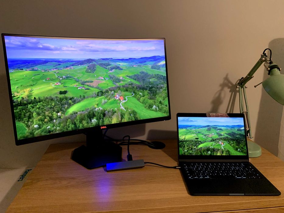 Monitor LED Curbat DELL Gaming S2722DGM – 27” QHD, 165Hz, 1ms, VA
