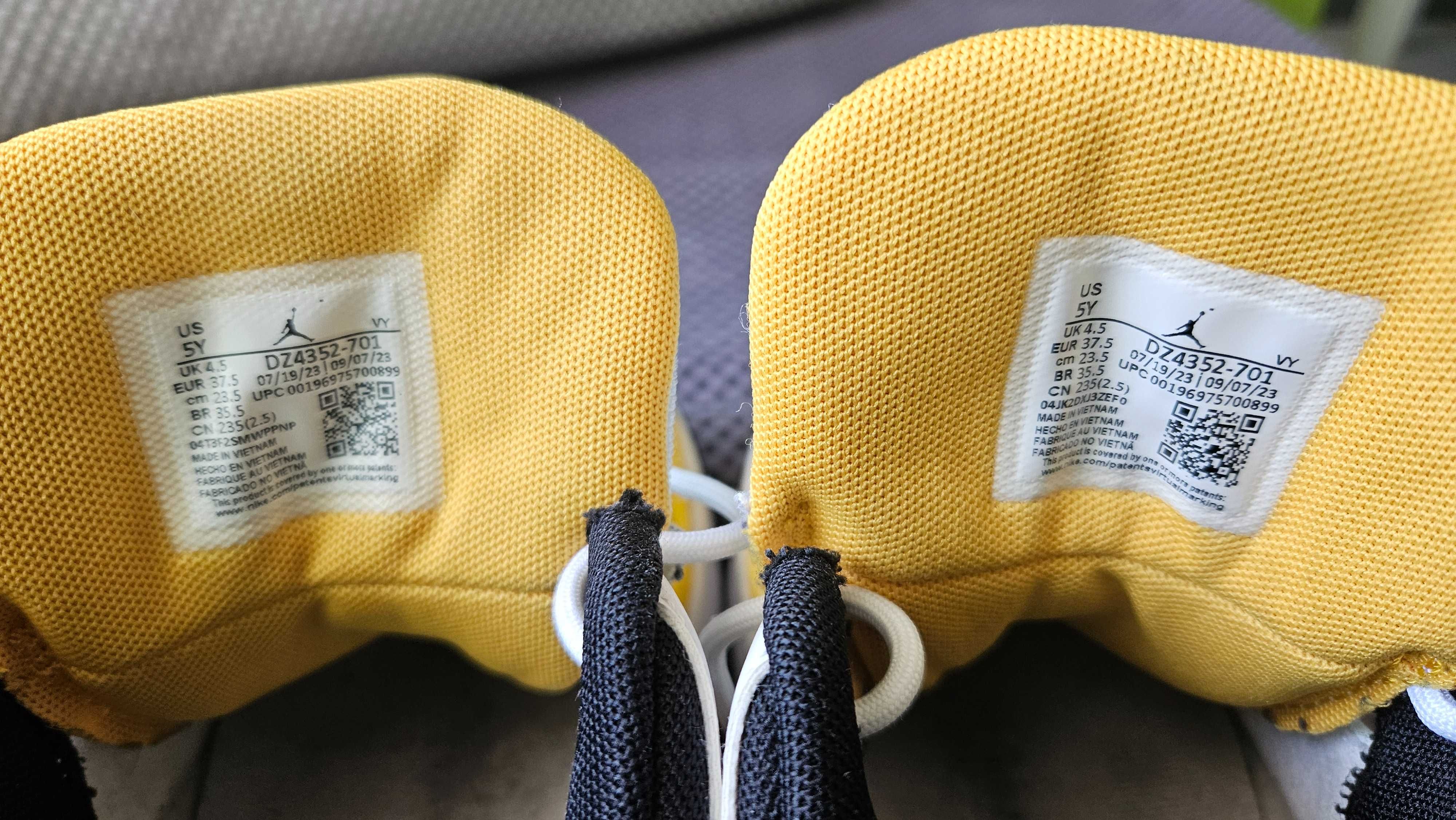 Маратонки Nike Jordan Max Aura 5 yellow 37,5