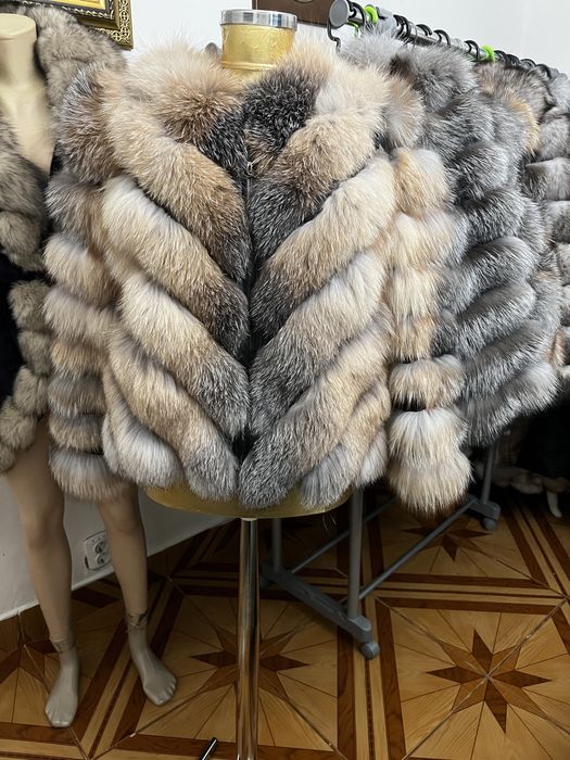 Blana naturală din vulpe canadiana