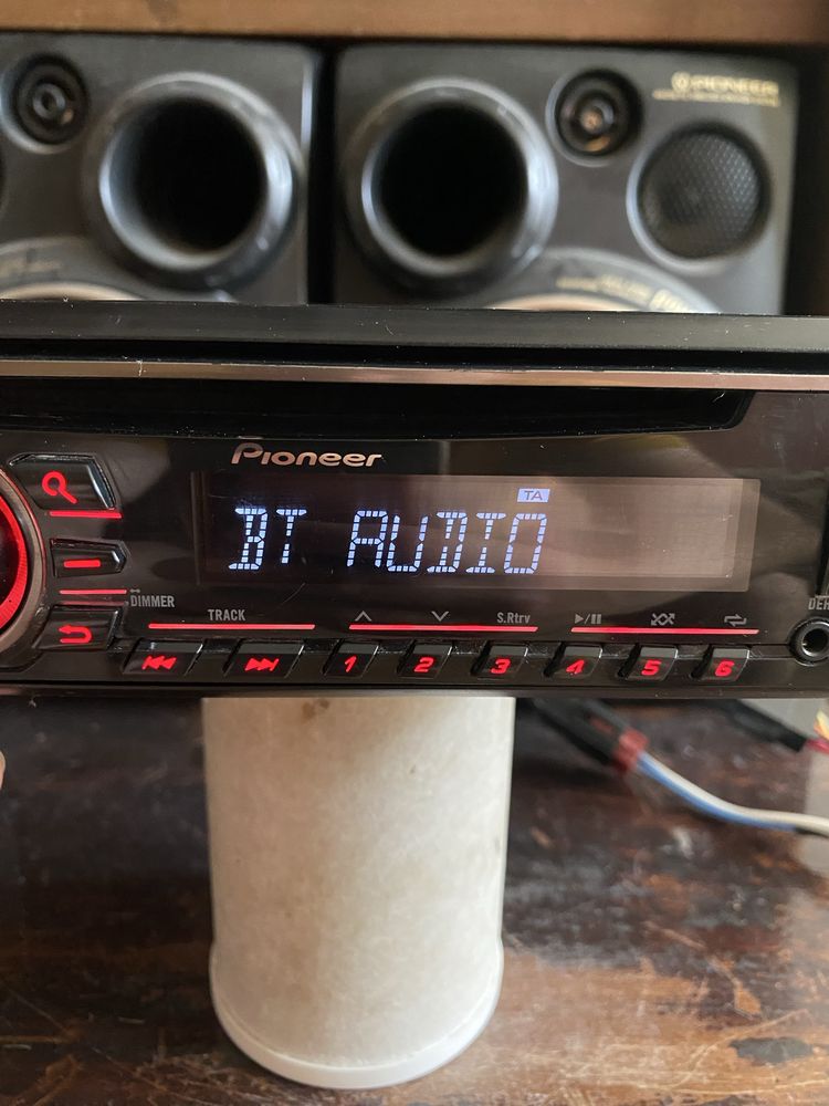 Pioneer deh-4700bt - BLUETOOTH USB Aux радио плеър за кола cd mp3 сд
