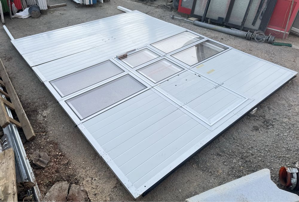 USA SECTIONALA INDUSTRIALA poarta hala  garaj H 450 x L 350 GARANTIE