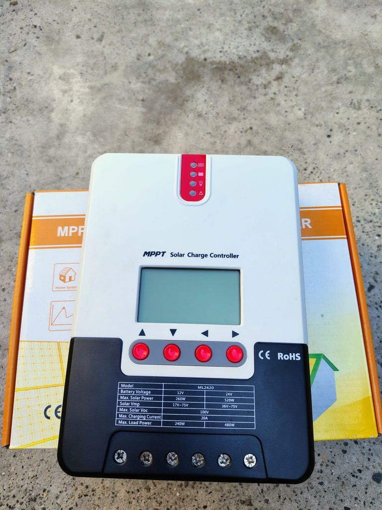 Controler mppt pwm panouri fotovoltaice