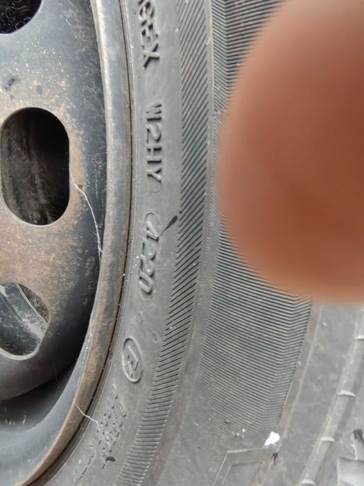 Железна джанта с нова гума 14