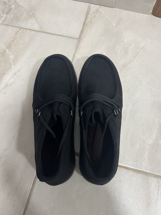 Pantofi piele întoarsă model nou