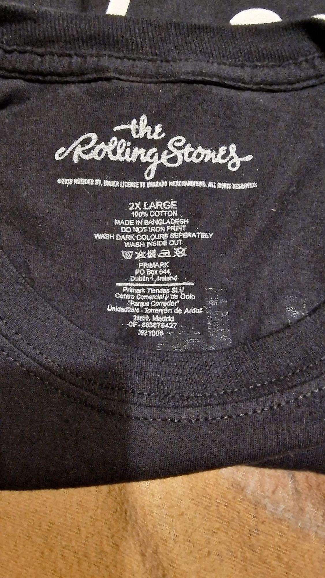 Original!Nou! The Rolling Stones 2018 Dublin, tricou mar XL XXL