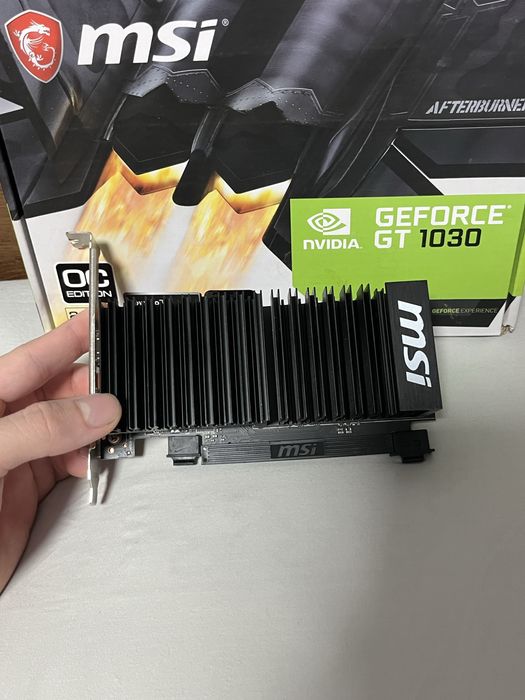 Nvidia gt 1030  видео карта (Low profile)