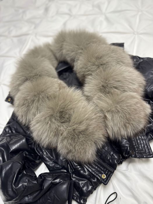 Geaca cu blana naturală