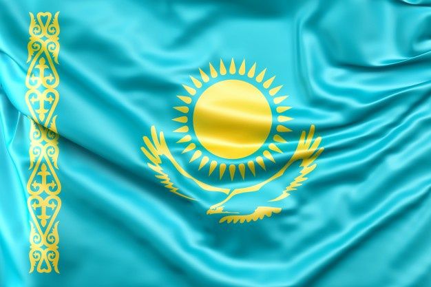 Флаг Казахстана новые