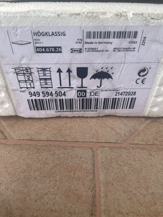 Plita electrica  inductie IKEA HOGKLASSIG