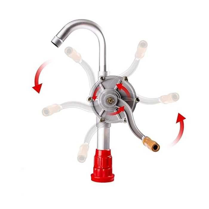 Ръчна помпа за течности Automat, За дизел и масло, Алуминий, 28L/min