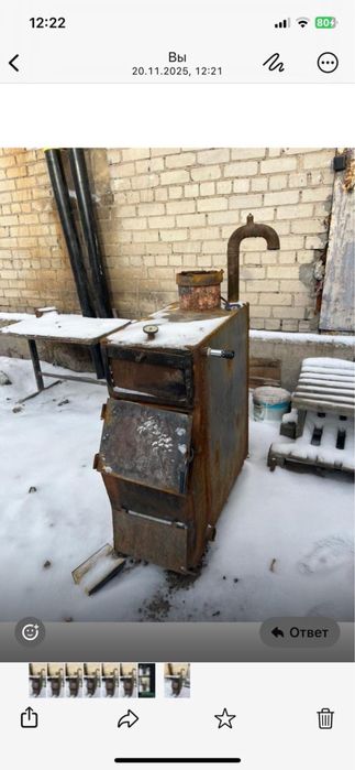 Печь для большой квадратуры