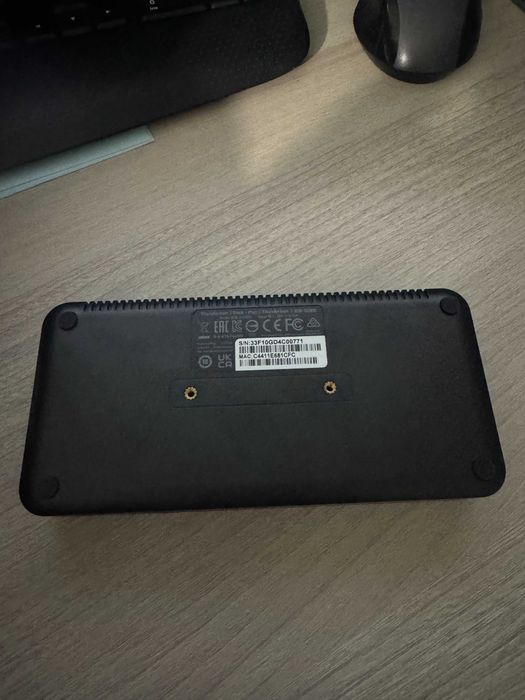 Докинг станция Belkin Thunderbolt 3 Dock Plus, Черен - нова