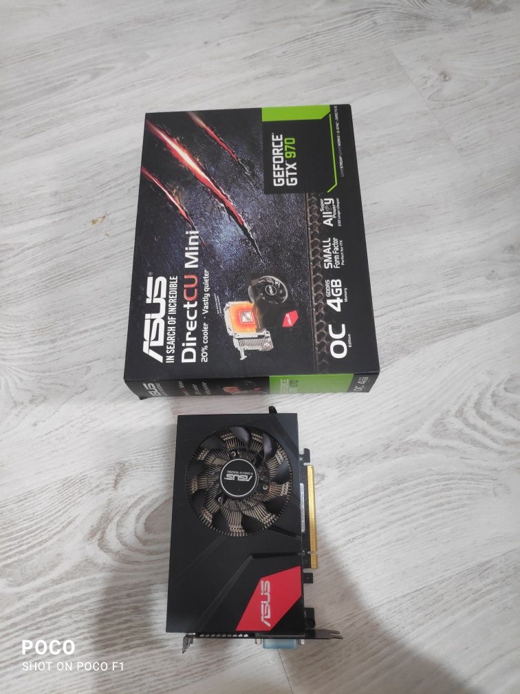 Видеокарта GTX970+RTX3050 8gb обен на Rtx4060