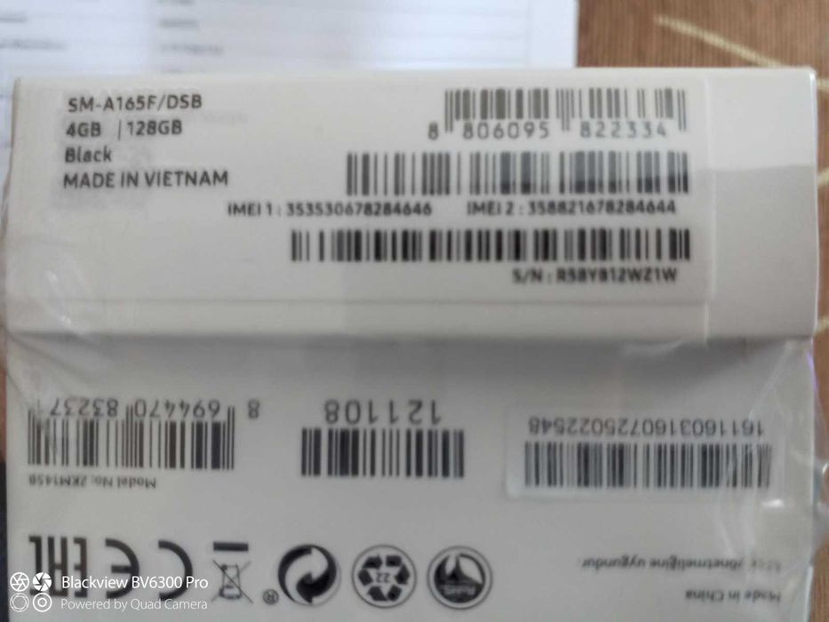 Samsung Galaxy A16 Black 6.70 ", 128 GB, RAM 4 GB + слушалки ttec