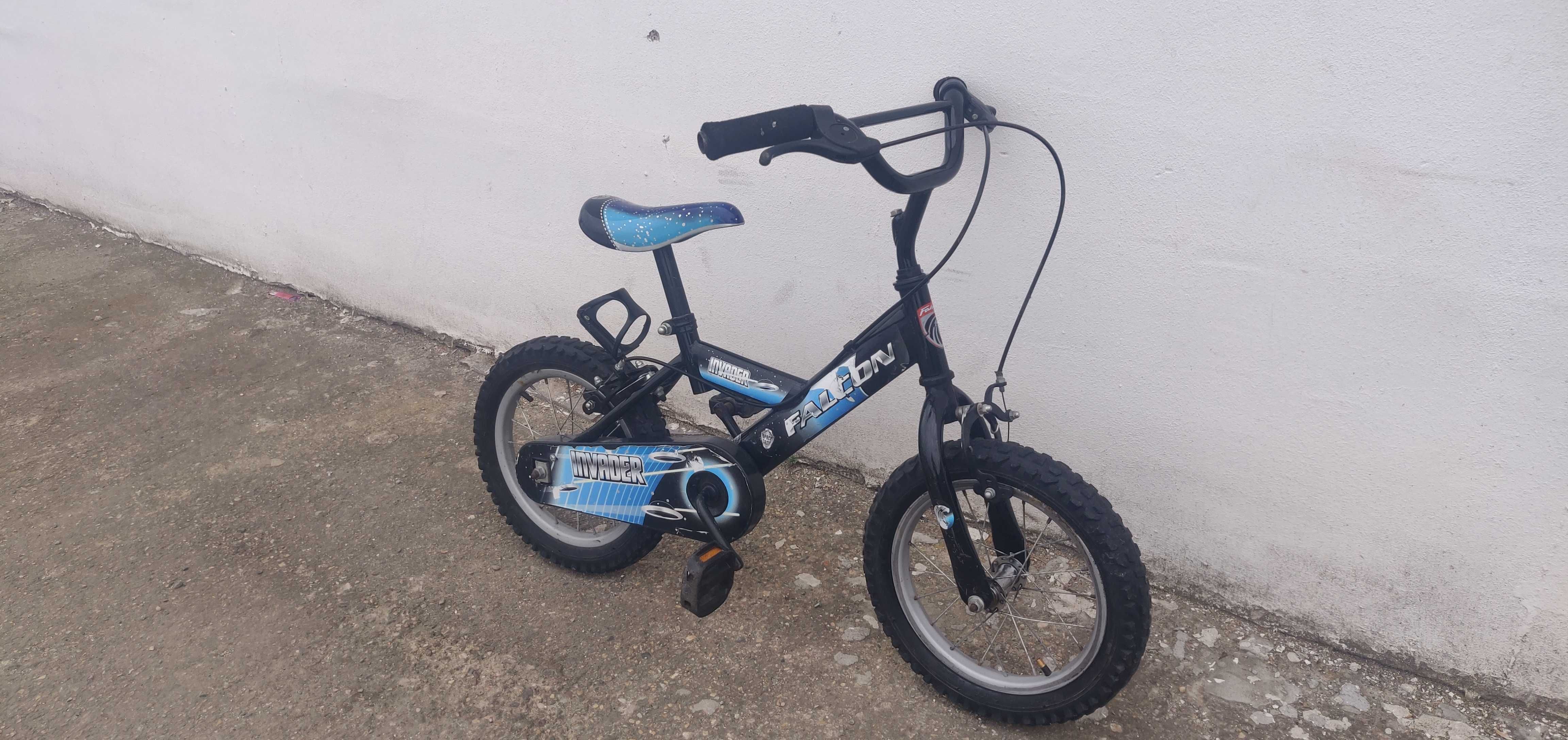 Bicicleta de copii cu roti de 14 inch