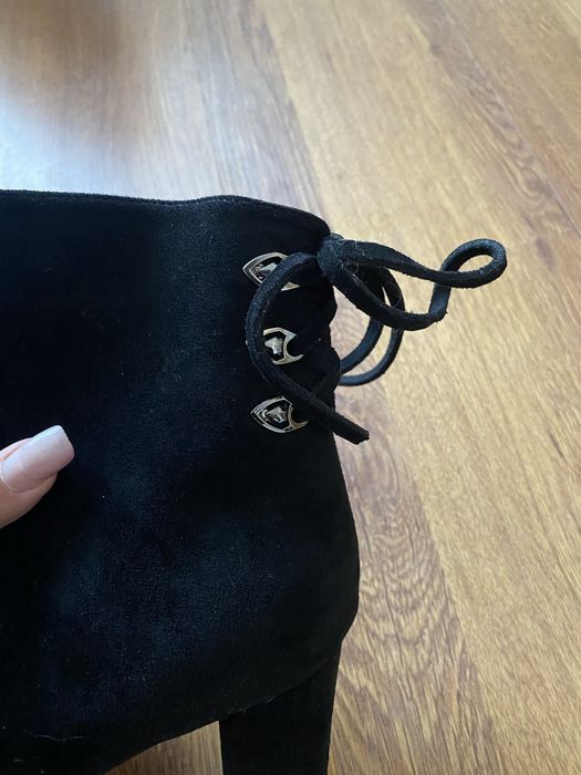 дамски черни боти