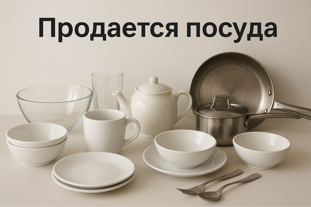 продаю посуду,в хорошем состоянии,писать на ватцап!