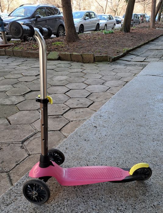 Детска тротинетка Oxelo розова Перфектна