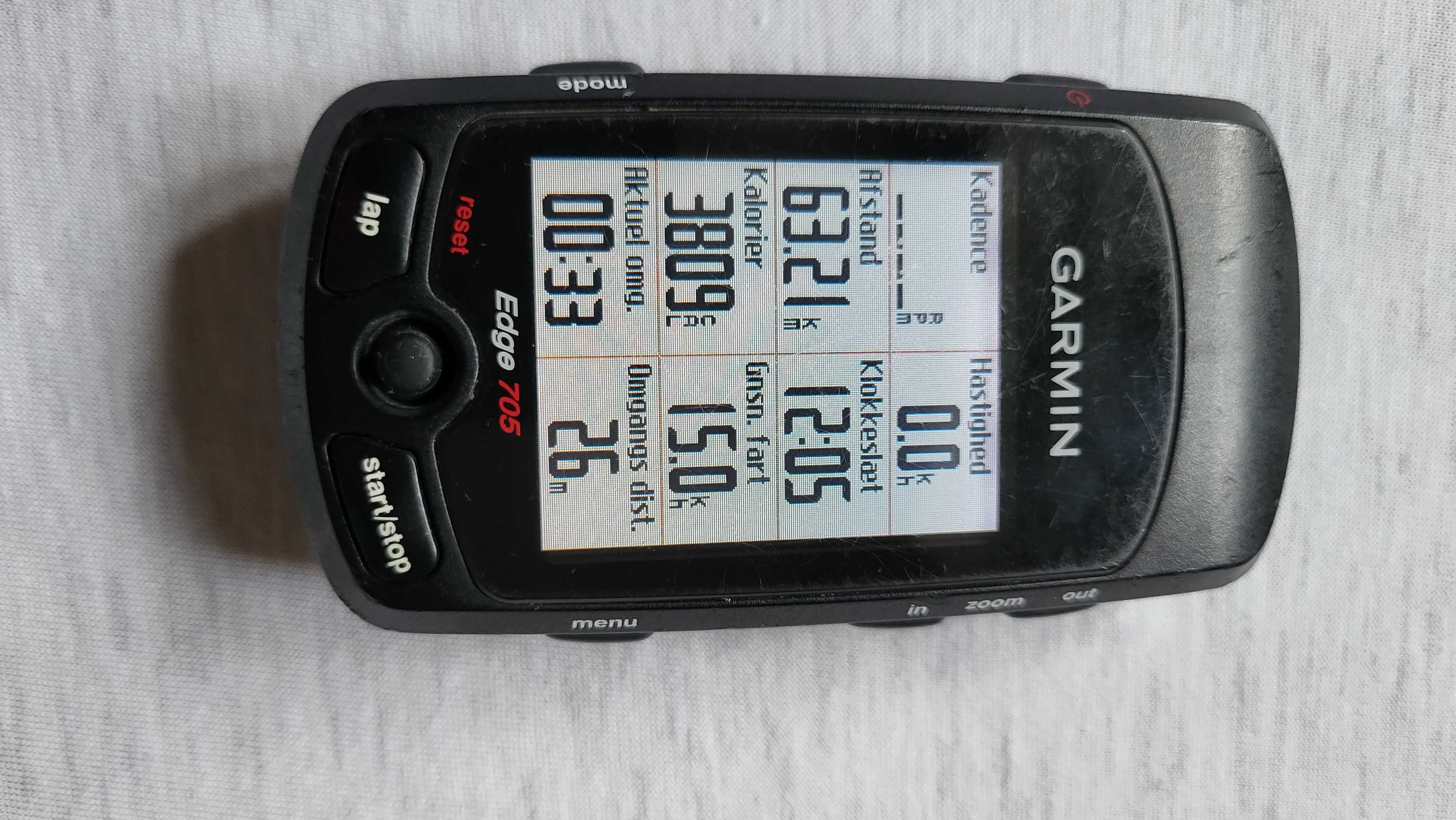 Garmin EDGE 705 Dispozitiv GPS pentru Bicicleta fuctional