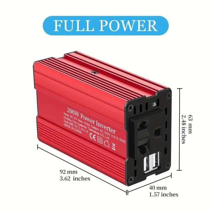 Invertor 200W/12V/220V