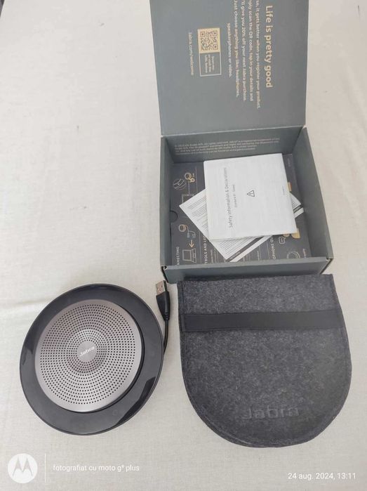 Speakerphone Jabra Speak 710 UC Dongle Bluetooth Negru,(Super Ofertă).